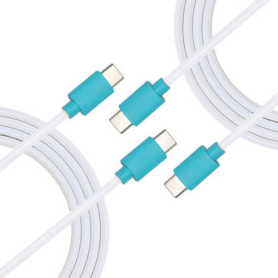 100W PD têtes métalliques durable câble de charge rapide USB C avec revêtement TPE pour MacBook certifié CE