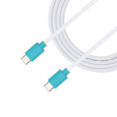 100W PD têtes métalliques durable câble de charge rapide USB C avec revêtement TPE pour MacBook certifié CE