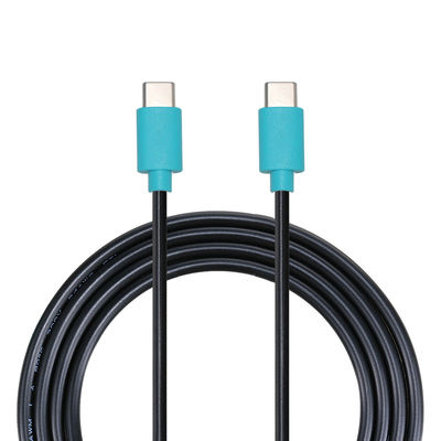 100W PD têtes métalliques durable câble de charge rapide USB C avec revêtement TPE pour MacBook certifié CE