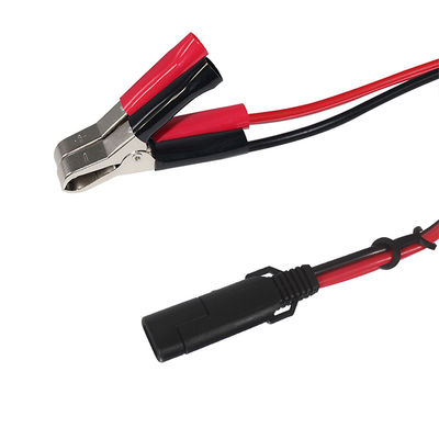 Cable de batterie SAE à pince d'alligator avec fusible 30A et commutateur d'allumage/d'arrêt