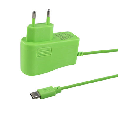 Eu 5Volt 2000Ma Plug Ac 100-240V vers USB-C 2A Adaptateur électrique de commutation 5V