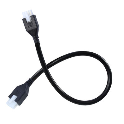 Cable terminal à connecteur à 8 broches à double extrémité résistant aux températures élevées haut de gamme avec contacts plaqués d'or pour harnais de câblage automobile
