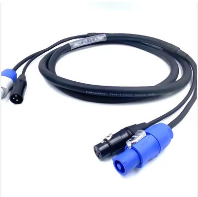 Câble hybride XLR 3 broches vers Powercon True1 12A 250V