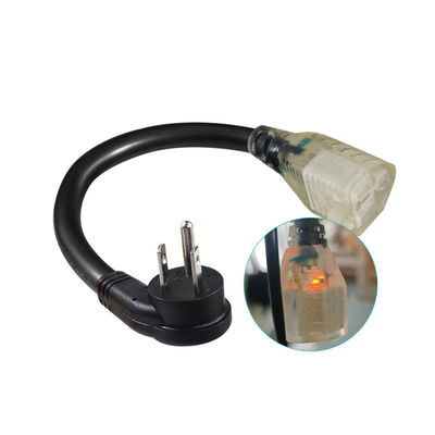 Cordon d'extension électrique 18AWG 1.2M, prise à prise à 3 broches pour appareils électroménagers/atelier