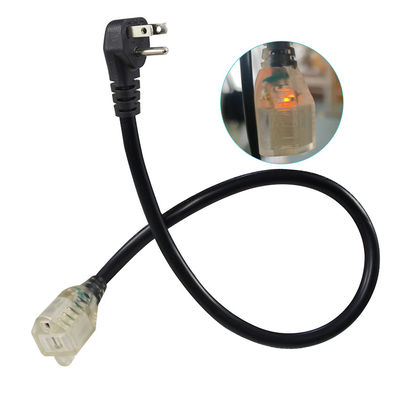 Cordon d'extension électrique 18AWG 1.2M, prise à prise à 3 broches pour appareils électroménagers/atelier