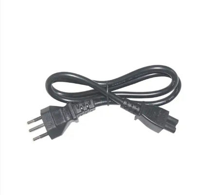 Cable d'alimentation C13 à trois branches, à haute résistance à l'eau, de qualité industrielle, noir, avec volet de sécurité pour ordinateur/serveur
