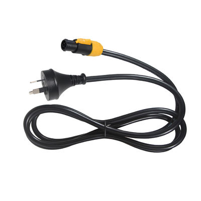 AS/NZS 3112 Certifié AU à XLR3 Cordon d'alimentation féminin 10A 250V
