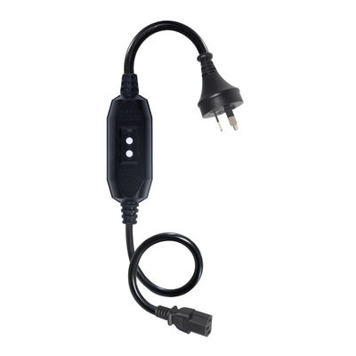 Cordon d'alimentation AU 3P à C13 avec prise de sécurité RCD 10A 250V