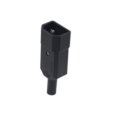 Cordon de connecteur électrique à haute tension à trois branches IEC 60320 C14 à retardateur de flamme V0 pour racks serveur/câbles d'alimentation d'ordinateur 10A 250V 105°C
