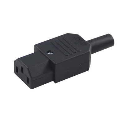 Premium Heavy Duty 18AWG 3 Prongs IEC 60320 C13 Cordon d'alimentation pour moniteur de serveur informatique, 250V 10A 3M avec PVC flexible certifié CE RoHS
