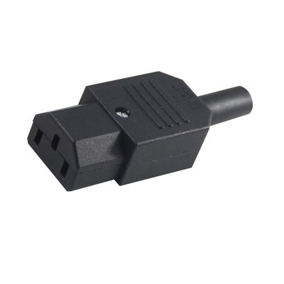 Premium Heavy Duty 18AWG 3 Prongs IEC 60320 C13 Cordon d'alimentation pour moniteur de serveur informatique, 250V 10A 3M avec PVC flexible certifié CE RoHS