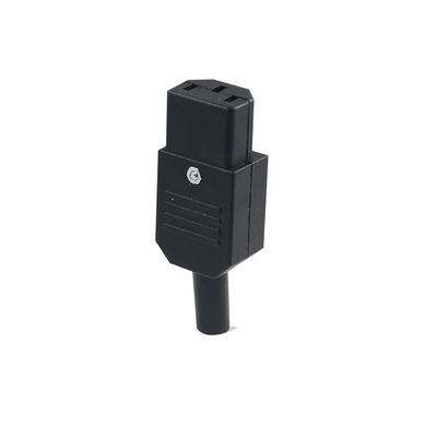 Premium Heavy Duty 18AWG 3 Prongs IEC 60320 C13 Cordon d'alimentation pour moniteur de serveur informatique, 250V 10A 3M avec PVC flexible certifié CE RoHS