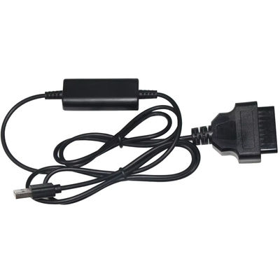 Cable d'augmentation de tension USB à OBD Convertisseur à accélération de 5V à 12V pour les systèmes de charge de véhicules avec protection contre les courts-circuits (entrée 5V sortie 12V)