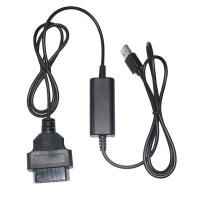 Cable d'augmentation de tension USB à OBD Convertisseur à accélération de 5V à 12V pour les systèmes de charge de véhicules avec protection contre les courts-circuits (entrée 5V sortie 12V)