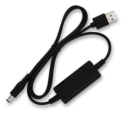 Cable convertisseur de tension USB à courant continu 5V 12V avec protection contre les surcharges - Pour panneau solaire / appareil portable, adaptateur d'alimentation étanche 36W