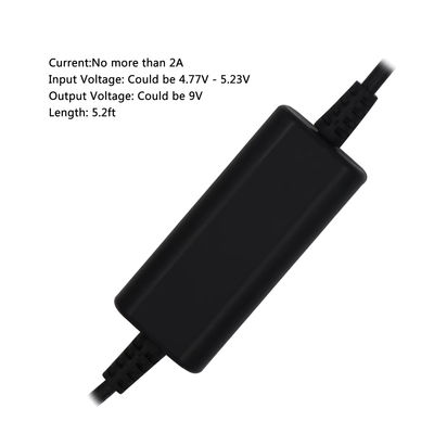 Cable convertisseur de tension USB à courant continu 5V 12V avec protection contre les surcharges - Pour panneau solaire / appareil portable, adaptateur d'alimentation étanche 36W