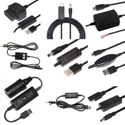 12V à 9V/5V DC-DC Buck Converter Module USB A à Micro-USB pour électronique de bricolage / alimentation avec protection contre le court-circuit
