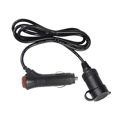 Cordon d'extension de l'allume-cigarette de voiture à la prise de 12V/24V avec deux ports USB pour les appareils de recharge de camions de camping-cars 10A 3Meter CE certifié