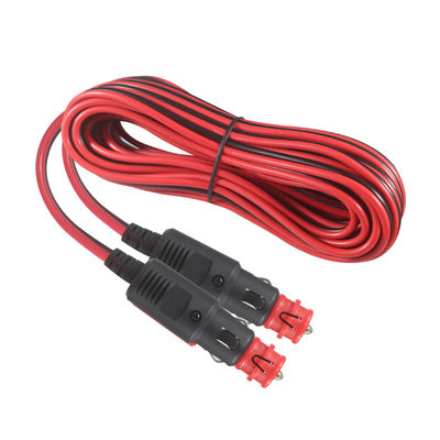 Câble d'extension allume-cigare double mâle 12V/24V robuste