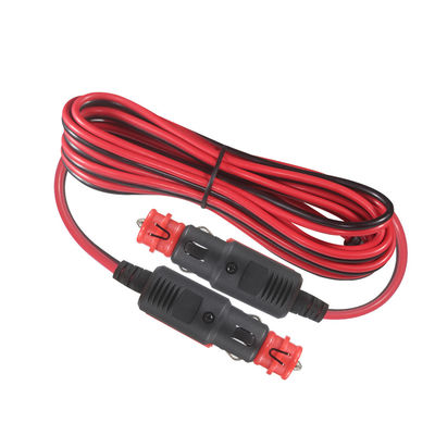 Câble d'extension allume-cigare double mâle 12V/24V robuste