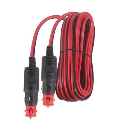 Câble d'extension allume-cigare double mâle 12V/24V robuste