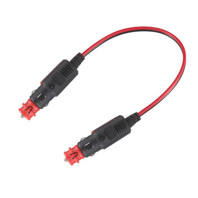 Câble d'extension allume-cigare double mâle 12V/24V robuste