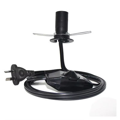 Porteur d'ampoule E14 réglable et tournable avec prise AU et interrupteur d'atténuation pour l'éclairage à domicile et au bureau, 110-250V IP20 (certifié CE)