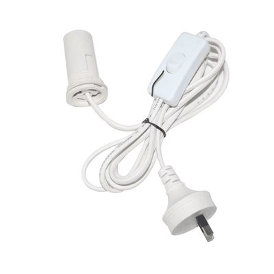 Adaptateur prise AU vers douille E27 avec interrupteur 303 250V 10A
