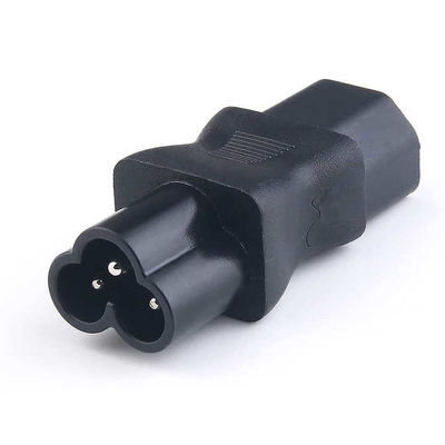 Adaptateur électrique universel à courant élevé C13 à C6 prise à 3 broches entrée pour centre de données/appareils de bureau 100-240V 10A certifié CE