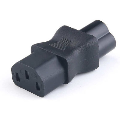 Adaptateur électrique universel à courant élevé C13 à C6 prise à 3 broches entrée pour centre de données/appareils de bureau 100-240V 10A certifié CE