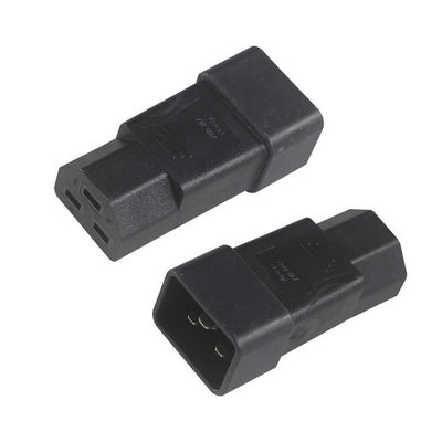 Adaptateur de prise d'alimentation C13 à C20 16A 250V pour équipement industriel