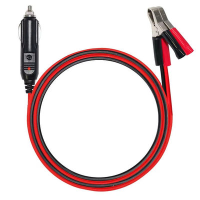 12V/24V allume-cigare à pinces de batterie câble d'adaptateur pour l'alimentation d'urgence de voiture chargeur solaire dispositif portable 16AWG