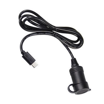 12V 24V double entrée Adaptateur de chargeur USB-C pour voiture Convertisseur pour chargeur de véhicule avec QC3.0 Charge rapide & Protection de sécurité