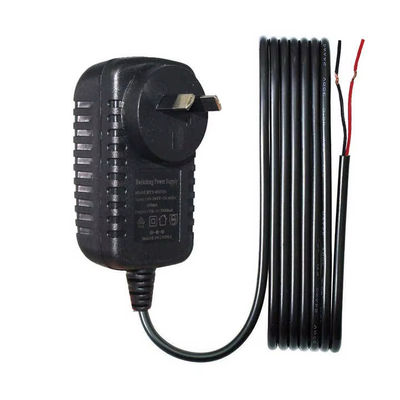 240V 60Hz AU 2Pin Plug to Stripped Wired Adapter d'alimentation électrique