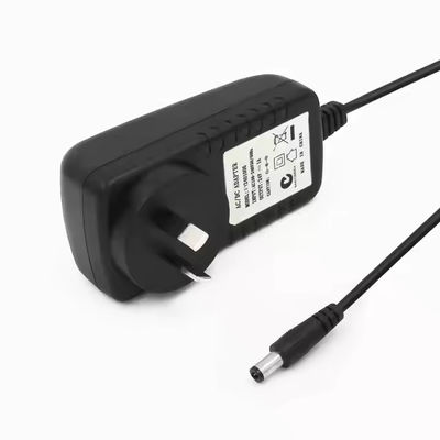 Connecteur au pin DC à connecteur à 2 pins DC en cuivre pur Adaptateur d'alimentation ABS Matériau isolant Entrée 12V 1A/2A