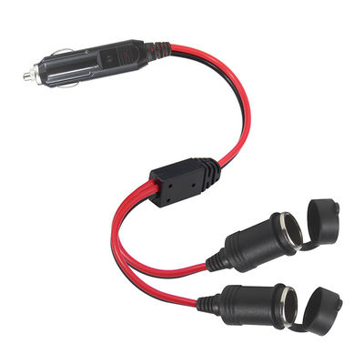 12V 24V à double prise allume-cigarettes pour voiture Adaptateur de séparateur d'extension pour SUV camion fournisseur d'alimentation fournisseur de chargeur d'alimentation d'expansion
