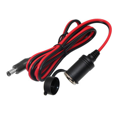 Câble allume-cigare 12V 24V vers prise CC 5,5 mm