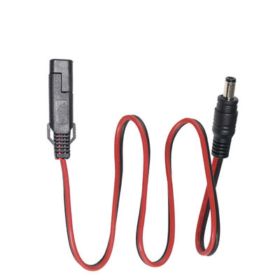 Cable d'adaptateur d'alimentation en prise SAE à courant continu pour batterie de panneau solaire 12V Motocycle et électronique DIY