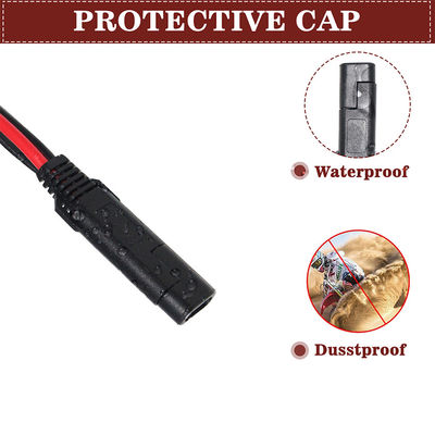 SAE à câble d'alimentation en fil de cuivre en conserve pour charge de batterie 12V 24V