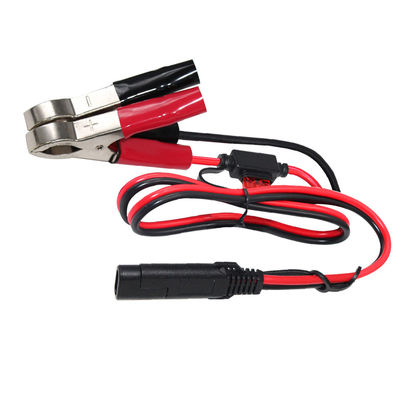 SAE à Alligator câble d'alimentation à pinceau pour charge de batterie 12V panneau solaire onduleur usage automobile et bricolage