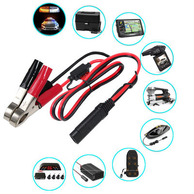 SAE à Alligator câble d'alimentation à pinceau pour charge de batterie 12V panneau solaire onduleur usage automobile et bricolage