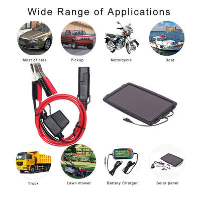 SAE à Alligator câble d'alimentation à pinceau pour charge de batterie 12V panneau solaire onduleur usage automobile et bricolage