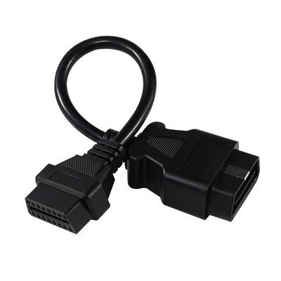 OBD-II câble d'extension mâle à femelle avec connecteurs à 16 broches pour l'installation d'un tracker GPS de scanner de diagnostic automobile