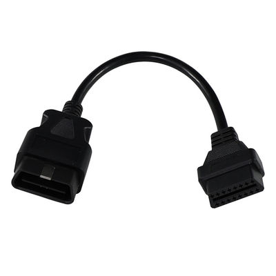 OBD-II câble d'extension mâle à femelle avec connecteurs à 16 broches pour l'installation d'un tracker GPS de scanner de diagnostic automobile