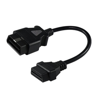 OBD-II câble d'extension mâle à femelle avec connecteurs à 16 broches pour l'installation d'un tracker GPS de scanner de diagnostic automobile