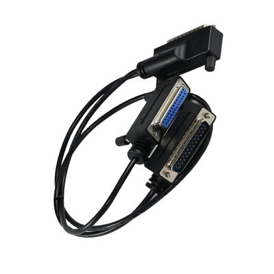 DB25 câble d'extension parallèle mâle à femelle avec connecteur blindé à 25 broches pour appareil de port série CNC d'imprimante PC