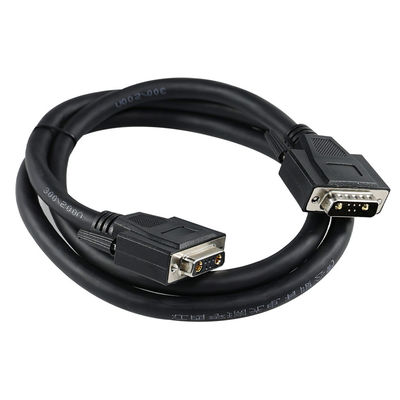 Connecteur D-Sub à contacts mixtes avec broches d'alimentation et de signal pour interface de communication d'équipement d'automatisation industrielle