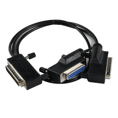 Connecteur D-Sub à contacts mixtes avec broches d'alimentation et de signal pour interface de communication d'équipement d'automatisation industrielle