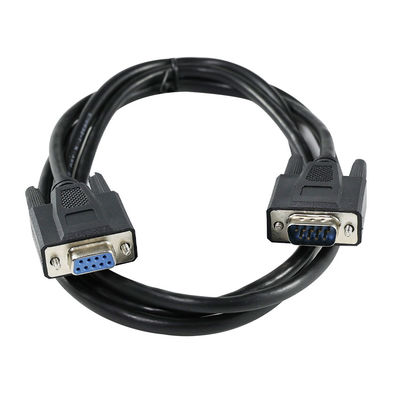 DB9 câble d'extension série mâle à femelle avec connecteur RS232 à 9 broches pour le port de communication du périphérique CNC du modem PC