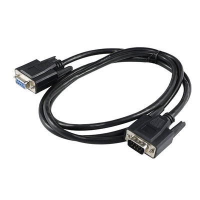 DB9 câble d'extension série mâle à femelle avec connecteur RS232 à 9 broches pour le port de communication du périphérique CNC du modem PC